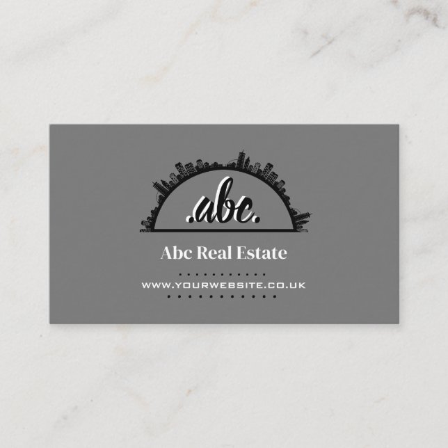 Cartão de visita de Imóveis (Frente)