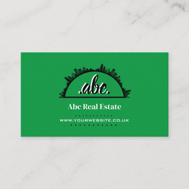 Cartão de visita de Imóveis (Frente)