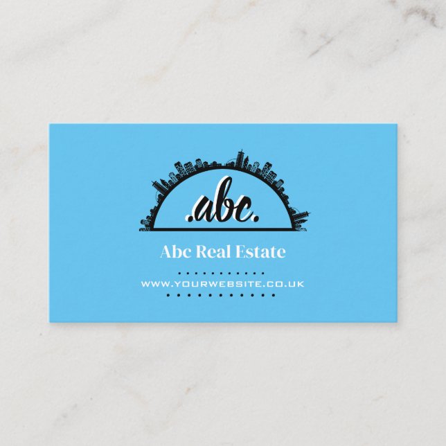 Cartão de visita de Imóveis (Frente)