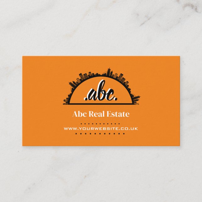 Cartão de visita de Imóveis (Frente)