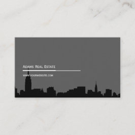 Cartão de visita de Imóveis de Cidade Moderna