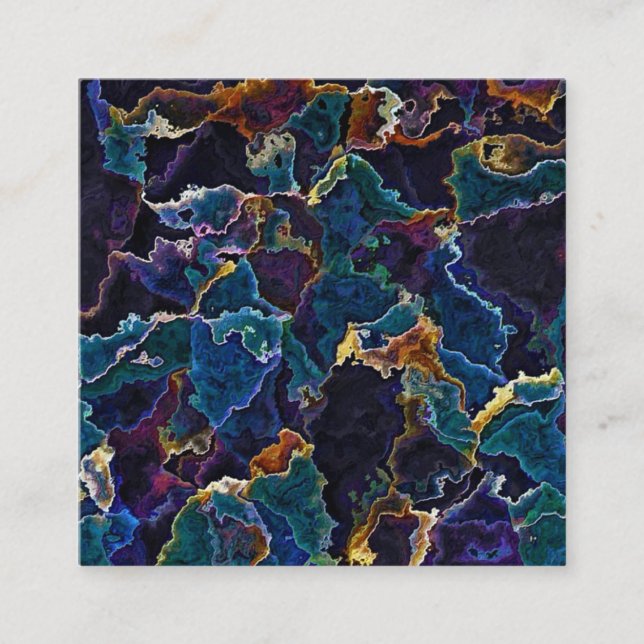 Cartão de visita de lambreta de óleo (Frente)