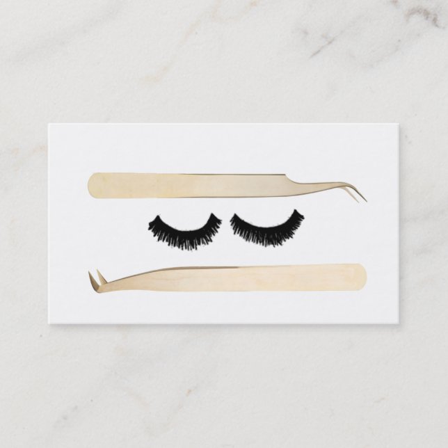 Cartão de visita de LASHLIFE (Frente)