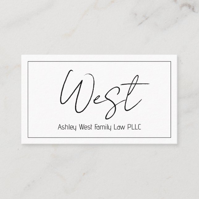 Cartão de visita de limpeza moderna profissional (Frente)