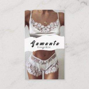 Cartão de Visita de Lingerie