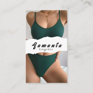Cartão de Visita de Lingerie