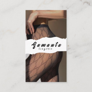 Cartão de Visita de Lingerie
