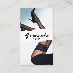 Cartão de Visita de Lingerie