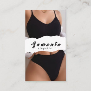 Cartão de Visita de Lingerie
