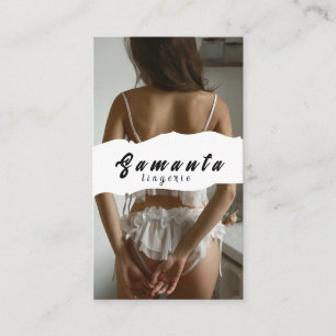 Cartão de Visita de Lingerie