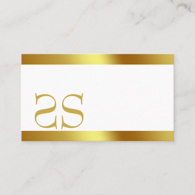 CARTÃO DE VISITA DE LINHA CREAM (Frente)