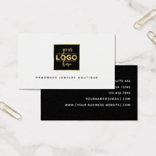 Cartão de visita de logotipo do Designer Moderno 