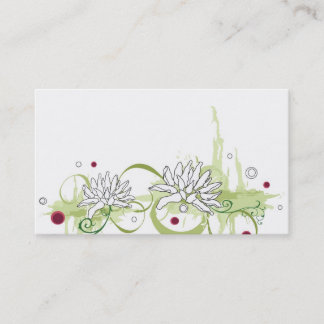 Cartão de visita de Lotus