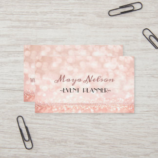 Cartão de visita de Luxo Legal Rosa Sparkasse