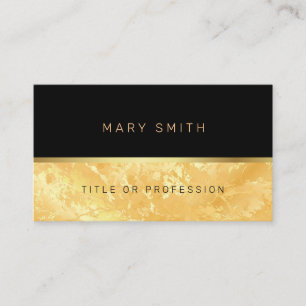 Cartão de visita de Luxury Elegante Marble