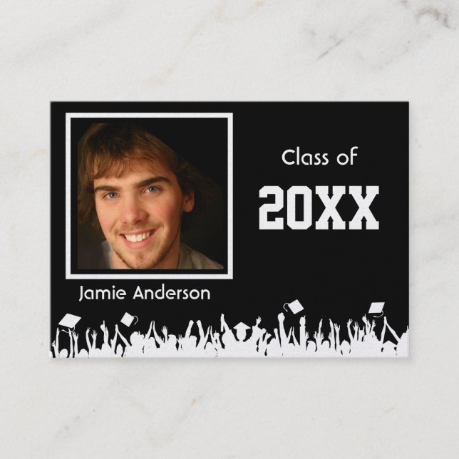 Cartão de visita de mais velho com suas fotos (Frente)