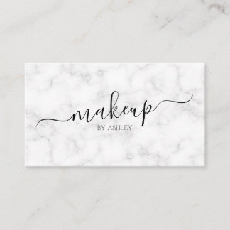 CARTÃO DE VISITA de Makeup MARBLE