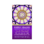 Cartão de visita de Meditação Buddha OM Yoga