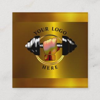 Cartão de visita de Mídia Social de Treinador Pess