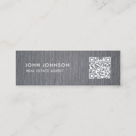Cartão de visita de Mini Código QR