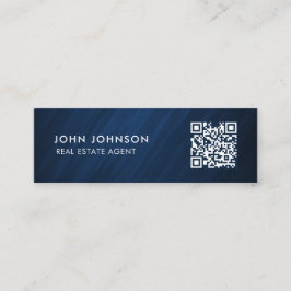 Cartão de visita de Mini Código QR