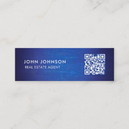 Cartão de visita de Mini Código QR