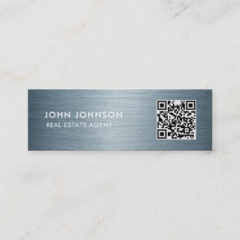 Cartão de visita de Mini Código QR