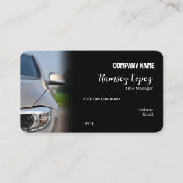 CARTÃO DE VISITA de MODELO básico, vendas a cabo