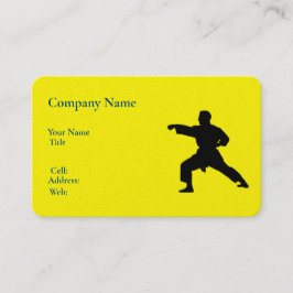 Cartão de visita de Modelo branco básico