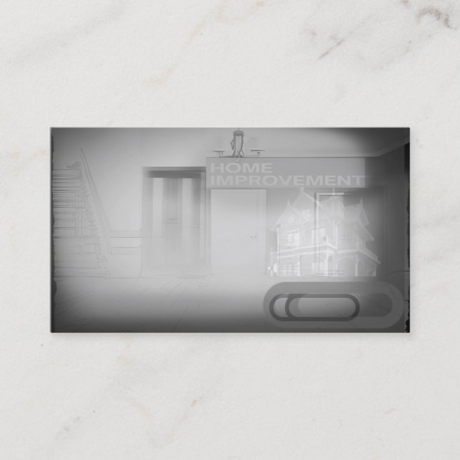 Cartão de visita de Modelo de Melhoramento Domésti (Frente)