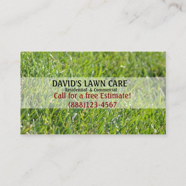 Cartão de visita de Modelo personalizado de assist (Frente)