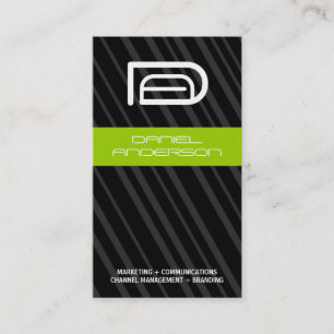 Cartão de visita de Monograma