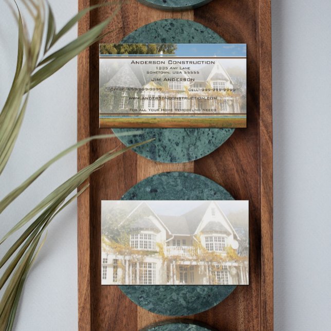 Cartão de visita de montadores domésticos (Criador carregado)