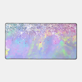 cartão de visita de opal de faux glitter