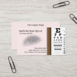 Cartão de visita de Optometristas