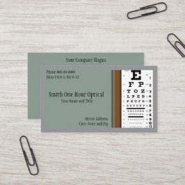 Cartão de visita de Optometristas
