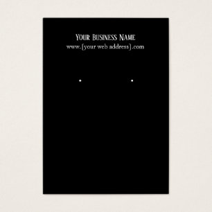 Cartão de visita de Ouvidos Personalizados Elegan