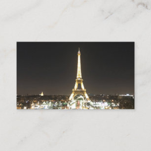 Cartão de visita de Paris