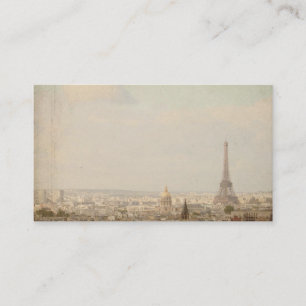 Cartão de visita de Paris