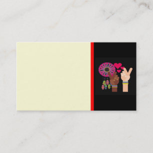 Cartão de visita de paz