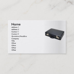 Cartão de visita de pelúcia