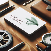 Cartão de visita de Pesca de Voo