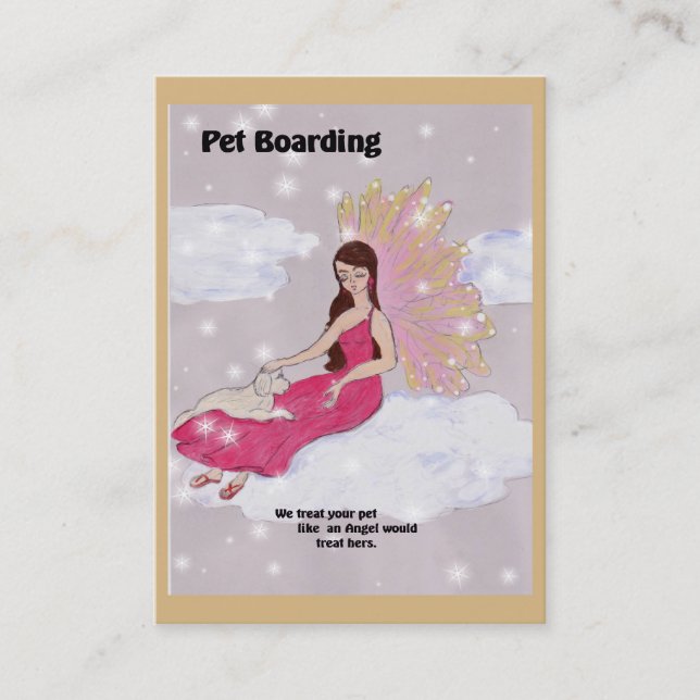 Cartão de visita de Pet (Frente)