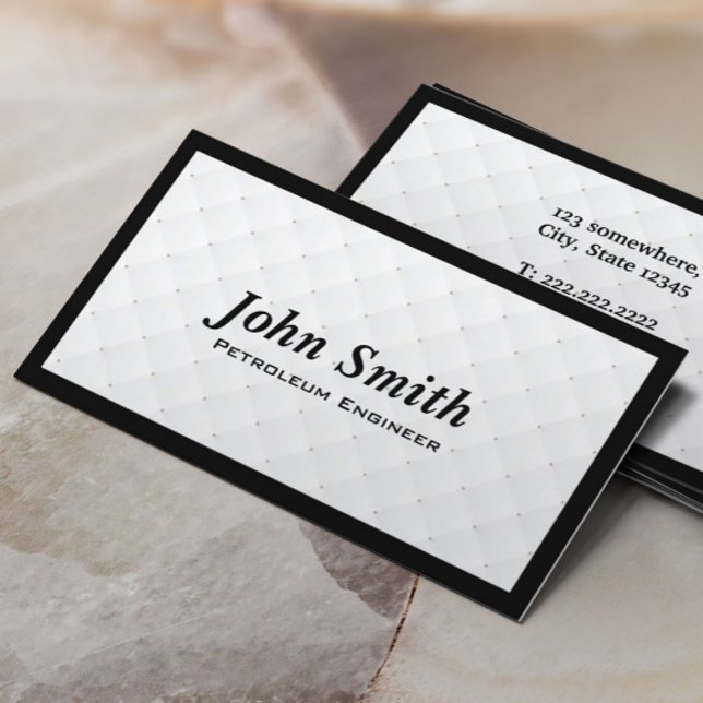 Cartão de visita de Petróleo de Quilt Pearl (Criador carregado)