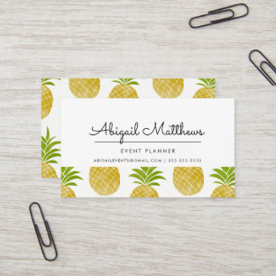 Cartão de visita de Pineapple