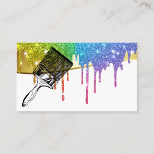 Cartão de visita de pintor