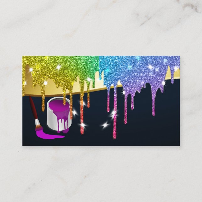 Cartão de visita de pintor (Frente)