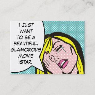 Cartão de visita de Pop de Arte de Treinador de D