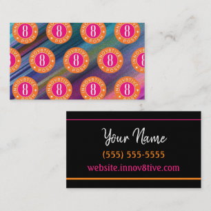 Cartão de visita De Posh Do Sentido