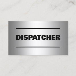 Cartão de visita de QR Personalizado do Dispatcher